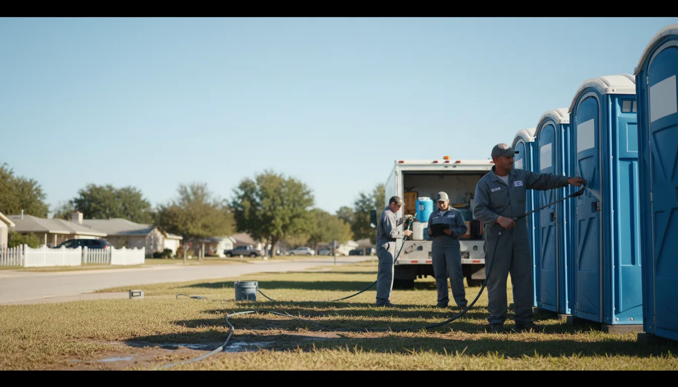 Long-Term Portable Toilet Rental in Hannibal, OH near me